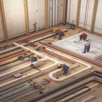 10 روش موثر برای کم کردن هزینه لوله کشی ساختمان