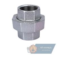 مهره ماسوره درزدار دنده ای گالوانیزه مک (MECH)